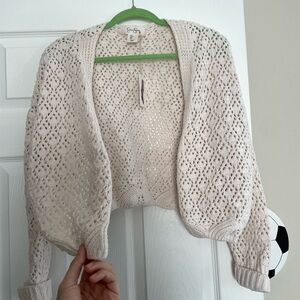 Soft Knit Cropped Cardigan